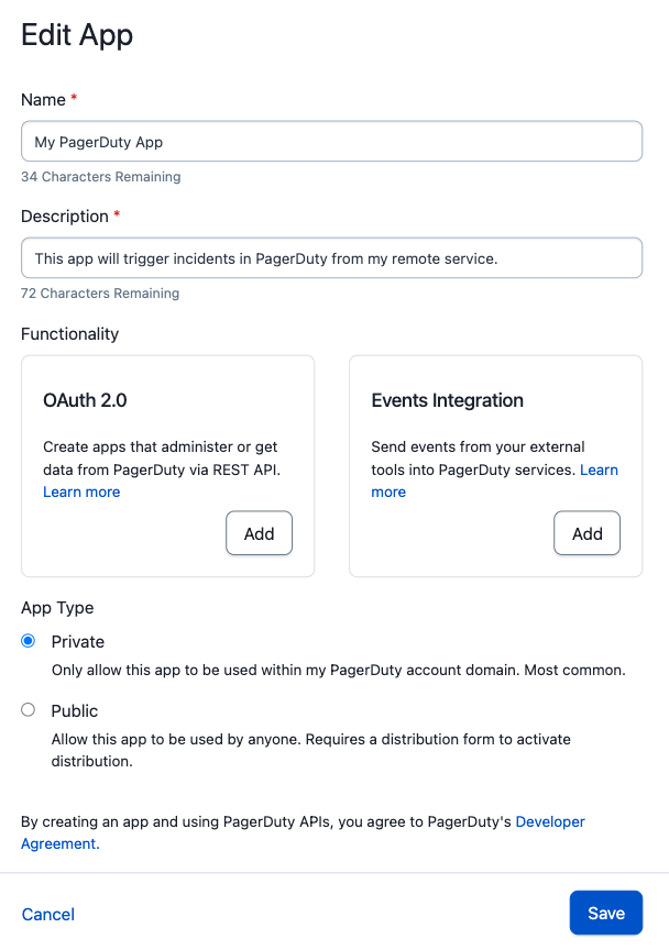 Screenshot of app preview box